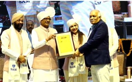 सीएम के संस्कृति सलाहकार श्रीराम तिवारी मानद उपाधि ‘डीलिट’ से सम्मानित