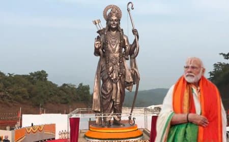 पीएम मोदी ने गोवा में 77 फीट ऊंची राम प्रतिमा का अनावरण किया; 'विकसित भारत' के लिए एकता पर जोर