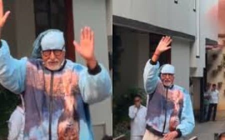 अमिताभ बच्चन के 'संडे फैंस के बीच' के 40 साल: कड़ाके की ठंड में भी फैंस से मिले बिग बी