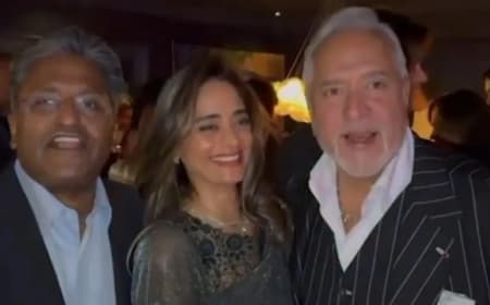 विजय माल्या की 70वीं बर्थडे पार्टी का वीडियो वायरल: ललित मोदी ने खुद को बताया 'बड़ा भगोड़ा', मचा बवाल