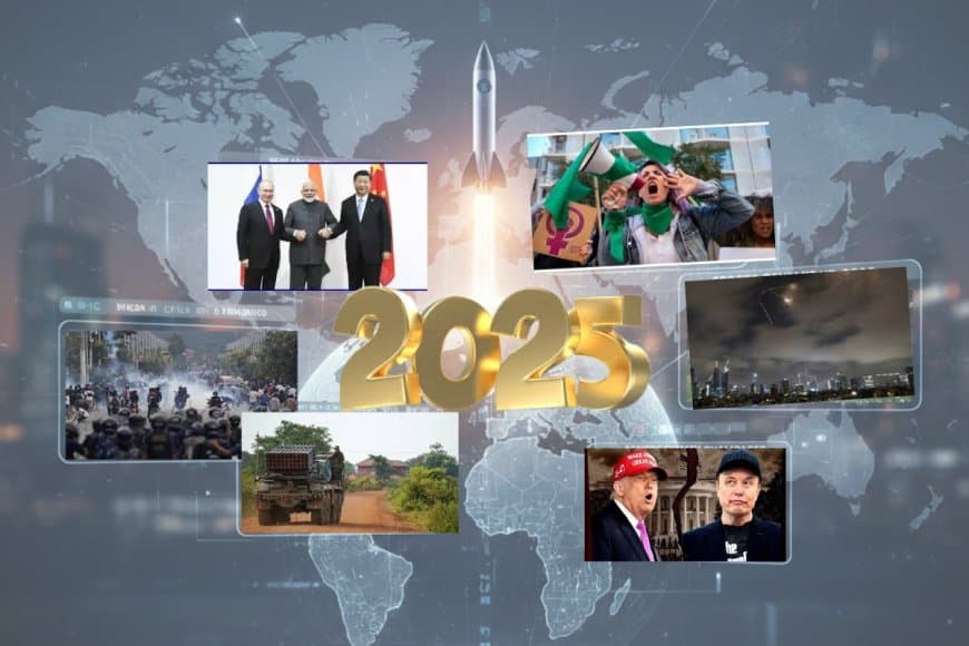 वर्ल्ड ईयर एंडर 2025.. ट्रंप के टैरिफ बम से ‘मित्रता’ पर पड़ी दरार, जब दुनिया थम गई और इतिहास ने ली करवट