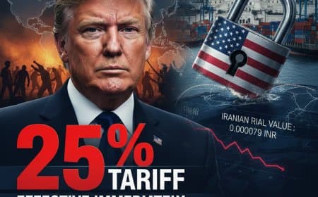 ट्रम्प का नया प्रहार: ईरान से व्यापार करने वाले देशों पर लगेगा 25% टैरिफ, भारत की बढ़ेगी मुश्किलें