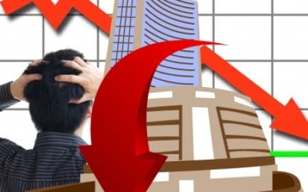 लाल निशान पर खुला शेयर बाजार... सेंसेक्स और निफ्टी दोनों धड़ाम