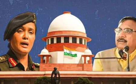 सोफिया कुरैशी मामले में विजय की शाह की बढ़ी मुश्किलें, एसआईटी करेगी जांच, सुप्रीम कोर्ट बोला- भुगतना पड़ेगा खामियाजा