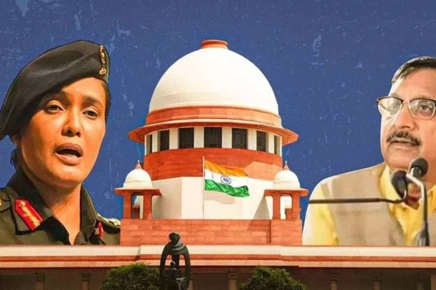 सोफिया कुरैशी मामले में विजय की शाह की बढ़ी मुश्किलें, एसआईटी करेगी जांच, सुप्रीम कोर्ट बोला- भुगतना पड़ेगा खामियाजा