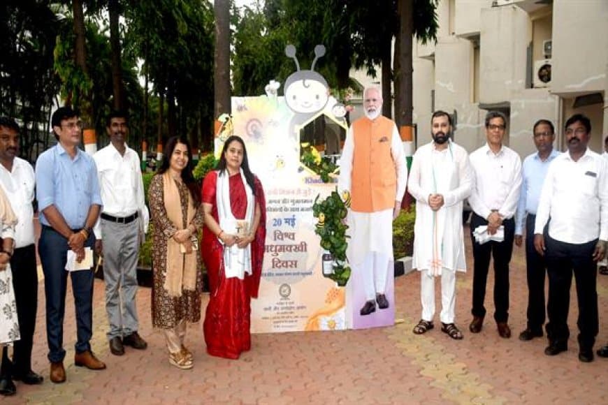 मालामाल हुए मधुमक्खी पालक: केवीआईसी के हनी मिशन में 20 हजार मीट्रिक टन शहद का हुआ उत्पादन, 