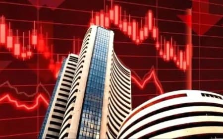 बाजार की रफ्तार में लगा ब्रेक: संसेक्स ने 53 अंकों का लगाया गोता, निफ्टी रहा स्थिर