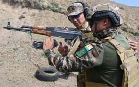 भारत-मंगोलिया की सेनाओं का संयुक्त अभ्यास जारी