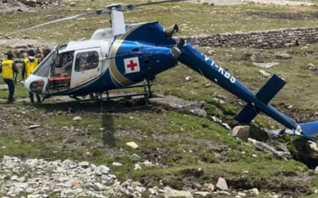 उत्तराखंड हेलिकॉप्टर क्रैश: गौरीकुंड में बड़ा हादसा, 7 की मौत