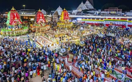 पहली बार गार्ड आफ आनर के साथ अहमदाबाद में जगन्नाथ रथयात्रा शुरू