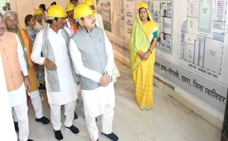 मऊ की तर्ज पर ग्वालियर के जौरासी में बन रहा भव्य डॉ. अम्बेडकर धाम