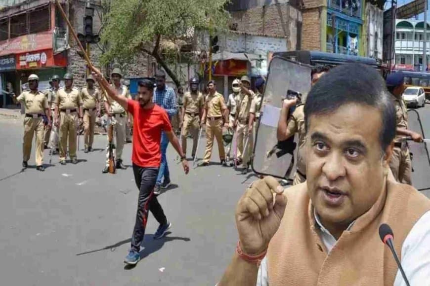 असम में उपद्रवियों को देखते ही गोली मारने का आदेश