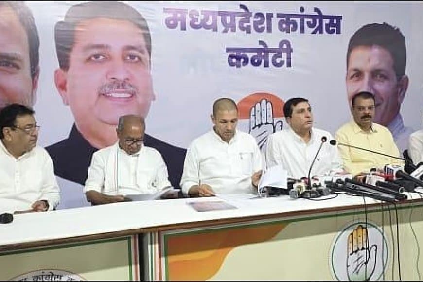 ग्वालियर प्रतिमा विवाद: कांग्रेस का 23 जून से MP में 'संविधान बचाओ' आंदोलन
