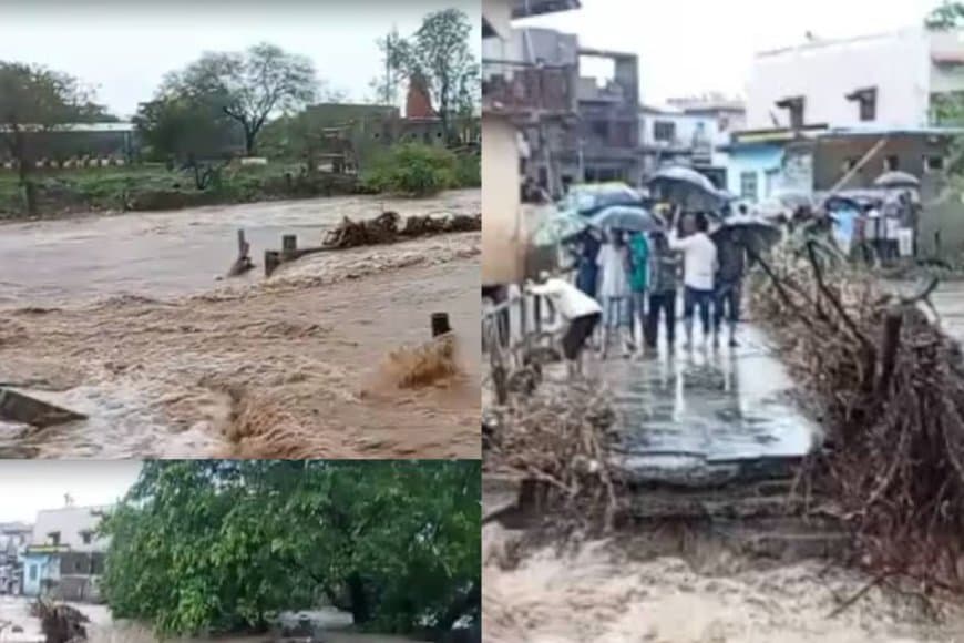 चंबल अंचल में बारिश का कहर...