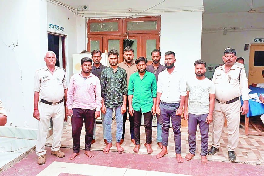 गैंगरेप के 3 और अपहरण के 8 आरोपी गिरफ्तार