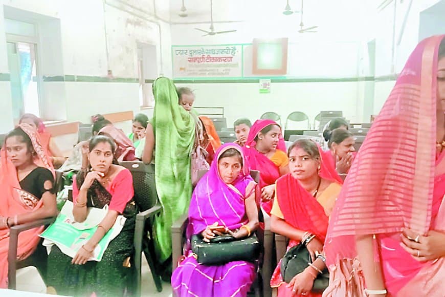 सौ से अधिक हाई रिस्क प्रसूताएं जिला अस्पताल रेफर