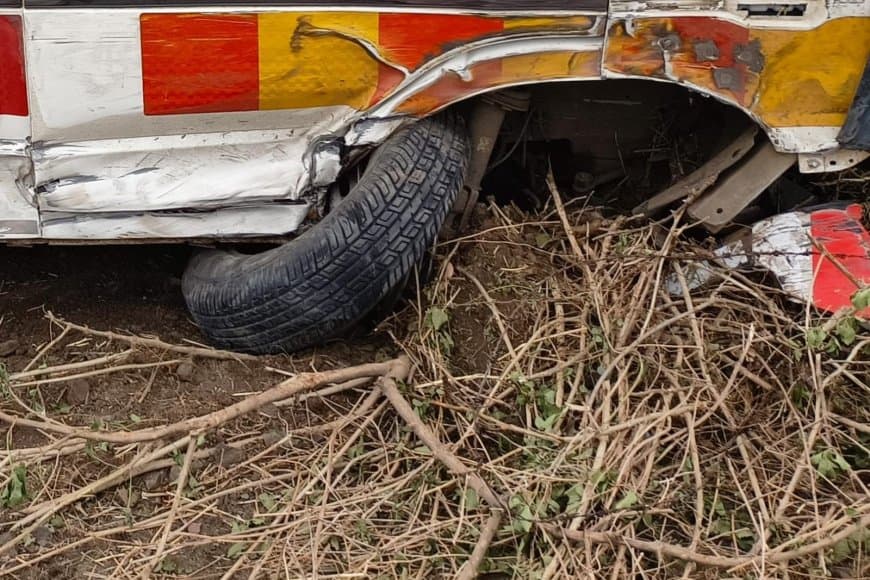 एम्बुलेंस दुर्घटनाग्रस्त, शराब के नशे में था ड्राइवर