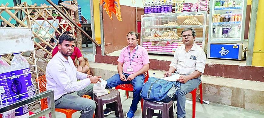 कलेक्टर के आदेश पर हनुमान धारा में हुई कार्रवाई, मौके पर हुई जांच