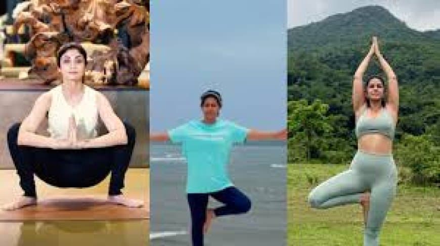 अंतर्राष्ट्रीय योग दिवस 2025: बॉलीवुड सितारों ने योगाभ्यास किया, स्वास्थ रहने का दिया संदेश
