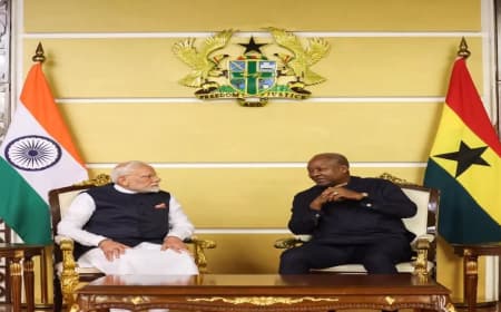 पीएम मोदी ने घाना की उपराष्ट्रपति से की मुलाकात: भारत-घाना संबंध में नई ऊंचाइयां
