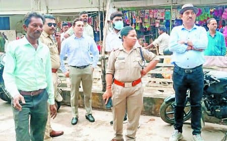 चिरहुला मंदिर पहुंच मार्ग से विरोध के बीच हटाया गया अतिक्रमण