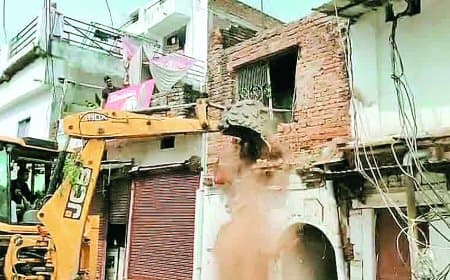रीवा नगर निगम ने शुरू की भयप्रद और जर्जर भवनों को गिराने की कार्रवाई
