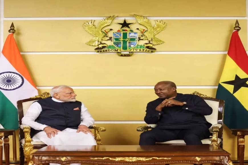 पीएम मोदी ने घाना की उपराष्ट्रपति से की मुलाकात: भारत-घाना संबंध में नई ऊंचाइयां