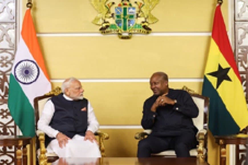 पीएम मोदी ने घाना के राष्ट्रपति-स्पीकर को दिए खास तोहफे