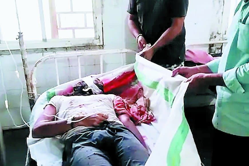 दो कारों की टक्कर, रिटायर्ड एसडीओपी की मौत, बेटा सहित तीन लोग घायल 