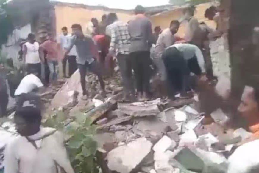राजस्थान... भरभरा कर गिरी स्कूल...पांच बच्चों की मौत