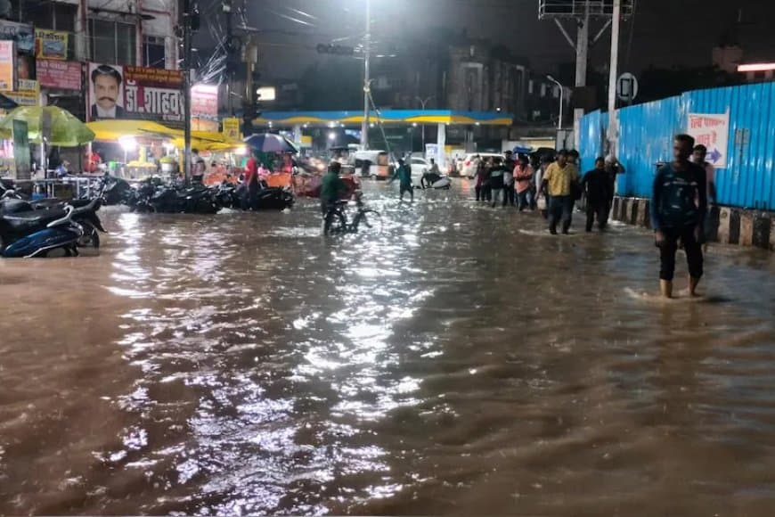 शिवपुरी-बैतूल में बारिश ने रोकी ट्रेन... मंडला में नर्मदा ने दिखाया रौद्र रूप