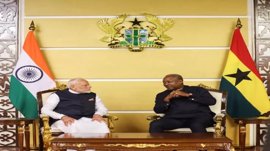 पीएम मोदी ने घाना की उपराष्ट्रपति से की मुलाकात: भारत-घाना संबंध में नई ऊंचाइयां