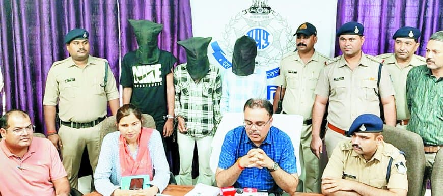 बुजुर्ग को आत्महत्या के लिए उकसाने वाले 3 जालसाज राजस्थान से गिरफ्तार