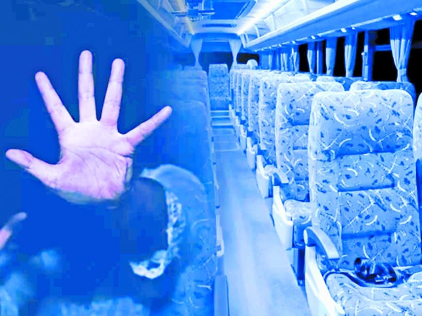 चलती बस में जीजा ने साली से किया दुष्कर्म