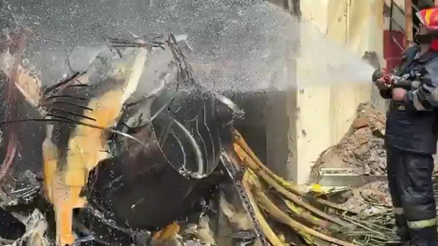 बांग्लादेश वायु सेना का ट्रेनर विमान क्रैश