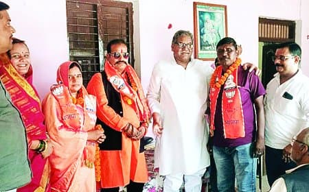 नागौद नगर पंचायत में सियासी उलटफेर: कांग्रेस के दो पार्षदों ने थामा भाजपा का दामन, भाजपा को मिला बहुमत और महिला शक्ति की पूरी टीम
