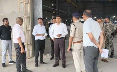 मुख्यमंत्री आज रायसेन के तामोट पहुंचेंगे,  कलेक्टर-एसपी ने कार्यक्रम की व्यवस्थाएं देखीं
