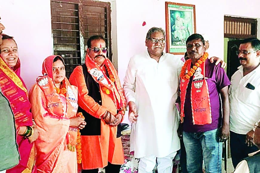 नागौद नगर पंचायत में सियासी उलटफेर: कांग्रेस के दो पार्षदों ने थामा भाजपा का दामन, भाजपा को मिला बहुमत और महिला शक्ति की पूरी टीम