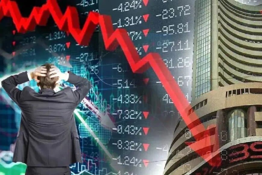 लाल निशान पर खुला बाजार... सेंसेक्स फिसला... निफ्टी भी लुढ़का