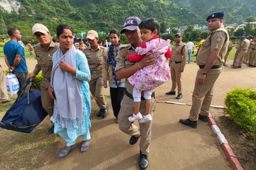 उत्तराखंड...जिंदगी की तलाश... सेना ने मध्यप्रदेश 21 लोगों का सुरक्षित निकाला