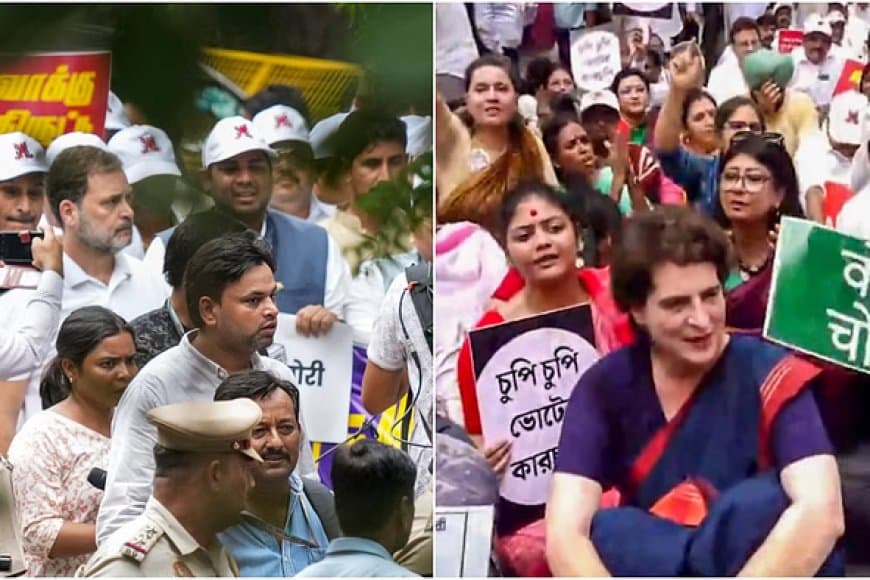 हिरासत में राहुल-प्रियंका... महुआ बेहोश... अखिलेश ने लगाई छलांग