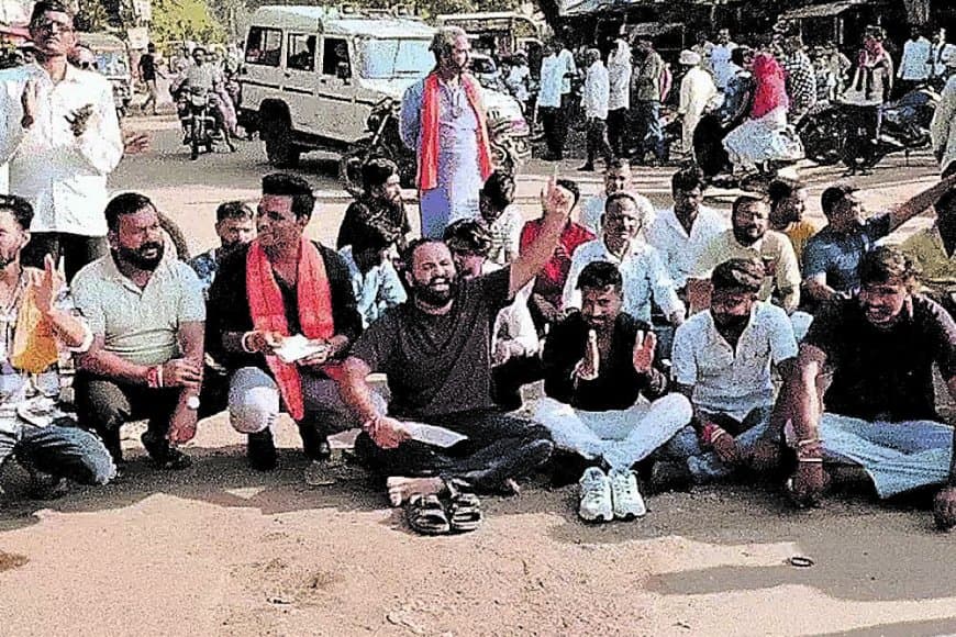 पचमढ़ी में गोबर चिपकने को लेकर जमकर चले लाठी-डंडे