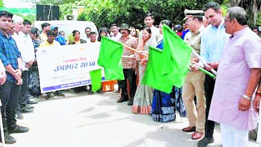 रीवा बना 5-स्टार गार्बेज फ्री सिटी, स्वच्छता सर्वेक्षण में देश में मिला 5वां स्थान | नागरिक आभार यात्रा निकाली गई