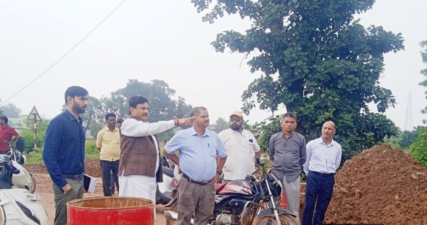बरगी नहर टनल निर्माण अंतिम चरण में: केवल 850 मीटर कार्य शेष, सांसद गणेश सिंह ने किया स्थल निरीक्षण
