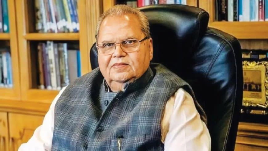 जम्मू-कश्मीर के पूर्व राज्यपाल  सत्यपाल मलिक का निधन
