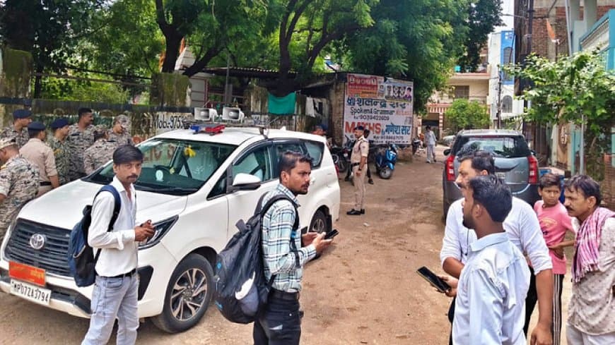 ग्वालियर: दिनदहाड़े 32 लाख की लूट, शराब कारोबारी के मुनीम से छीना कैश