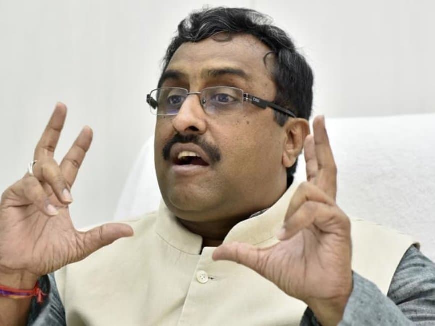 राम माधव की दो टूक... भारत को कोई परमाणु धमकी डरा नहीं सकती