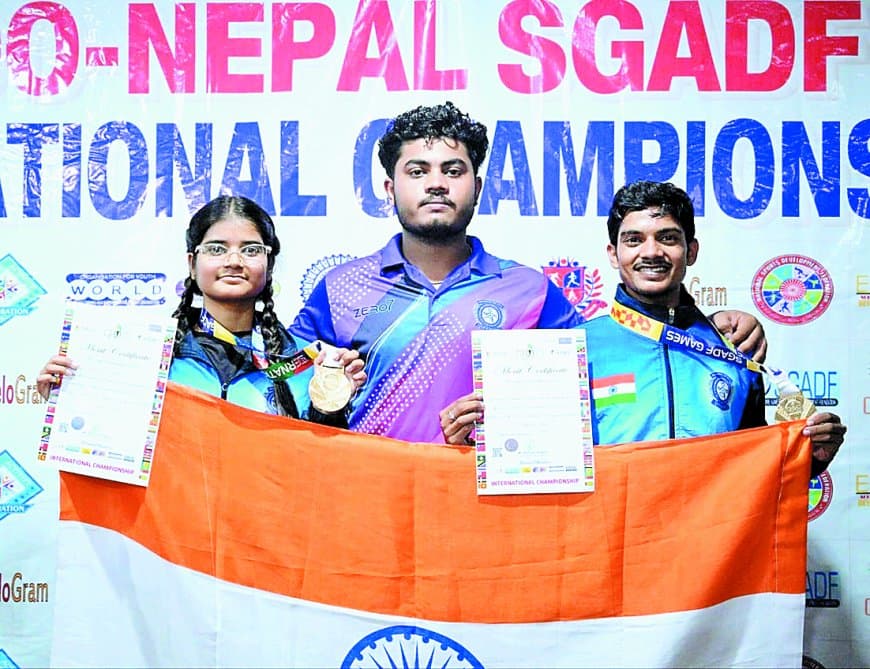 भाई-बहन अमन और खुशी शुक्ला ने नेपाल इंटरनेशनल चैंपियनशिप में चमकाया भारत का नाम, जीते 2 गोल्ड मेडल