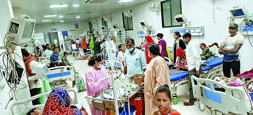 पीकू वार्ड में असामाजिक तत्वों का आतंक: डॉक्टरों को धमकाकर बनाया भय का माहौल, कार्रवाई न होने पर आंदोलन की चेतावनी