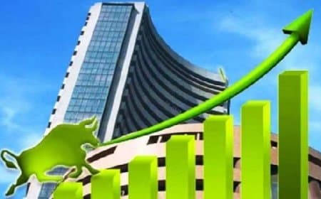 शेयर बाजार में तेजी... सेंसेक्स-निफ्टी में दिखी हरियाली